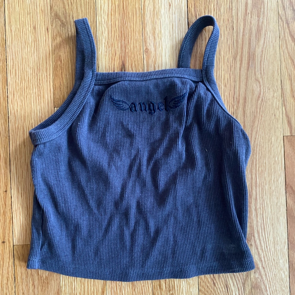 Grey “Angel” Tank Top